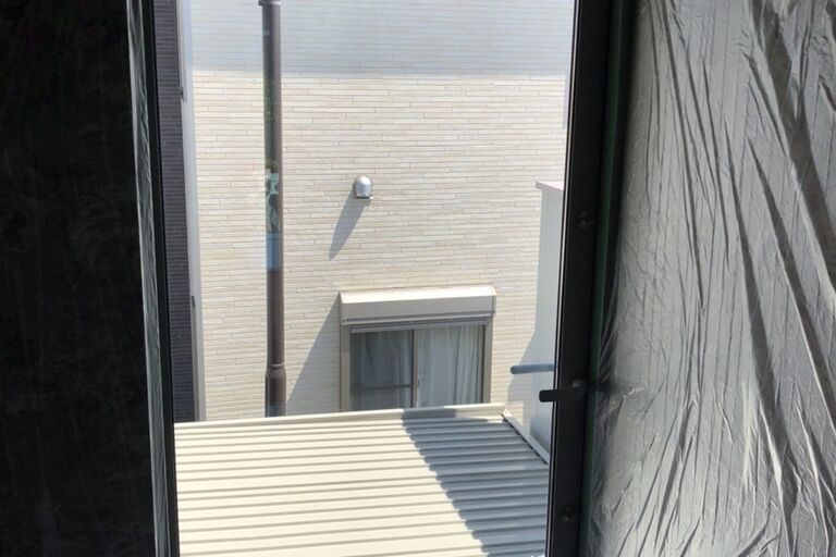 目隠し施工前